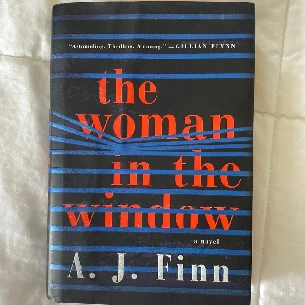 The woman in the window hardcover book by AJ Finn novel
